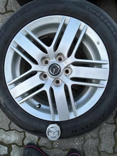 MAZDA マツダ　ＬY??MPV純正16インチアルミホイール　タイヤは使用不可　おまけつき　商談中になりました