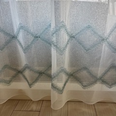 レース　カーテン　3枚セットの画像