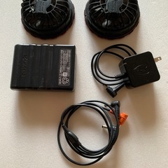 空調服  バートル ファン・バッテリー・充電器セットの画像