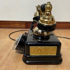 お取引き中ダイヤル式電話の画像