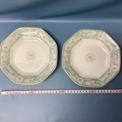2510-4(陶器) ナルミ　皿2枚セットの画像