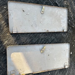 金属　金庫？扉　2枚　おもいです重いですの画像