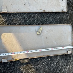 金属　金庫？扉　2枚　おもいです重いですの画像