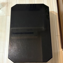 ローテーブル　ブラックの画像