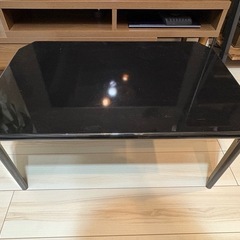 ローテーブル　ブラックの画像