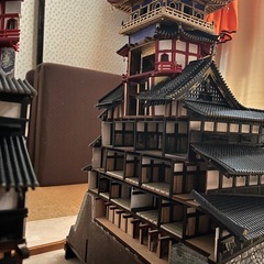 ディアゴスティーニ安土城をつくる。（完成品)
の画像