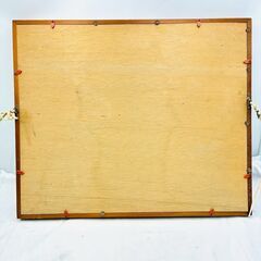 【縁起物アート🌟】鶴の絵画🖼️日出と波の図✨額縁付き ✨簡易清掃・現状品❗️の画像