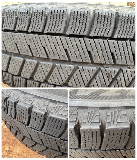★ブリヂストン VRX3Z 155/65R14 78Q　4本セット ホイル付 