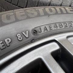 ★ブリヂストン VRX3Z 155/65R14 78Q　4本セット ホイル付 の画像