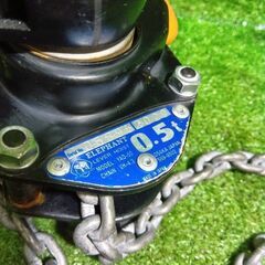 象印 YAD-50 レバーホイスト 0.5t【市川行徳店】【店頭取引限定】【中古】管理番号：ITGASLB58ISGの画像