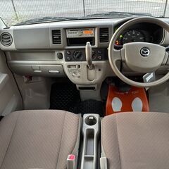 【総額コミコミ】広島発プライムゲート24年スクラムバン　バスター（エブリィバン　ジョインOEM ）法人ワンオーナー　ルーフキャリア　オートマ　ハイルーフ　禁煙車　パワーウィンドウ　ドラレコ　エアバック　タイミングチェーン　ディーラー系オートオークション仕入　軽バン　格安の画像