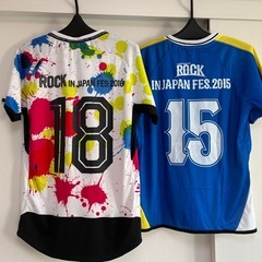ロックインジャパン サッカーTシャツ 2枚セットの画像