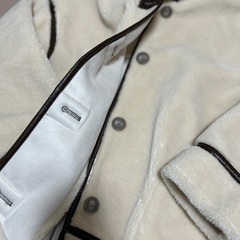 もこもこ　アウター　ブルゾンの画像