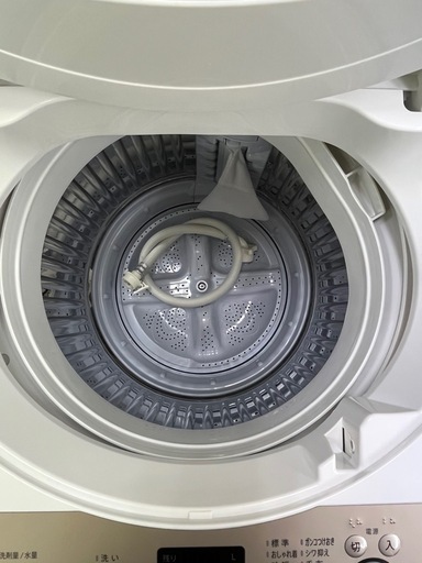 #33 激安6.0kg洗い!! SHARP 2023年 全自動電気洗濯機 ES-GE6G-T 配送可!!