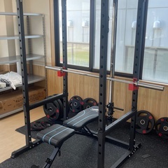 パワーラック シャフト バーベルセットの画像