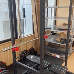 パワーラック シャフト バーベルセットの画像