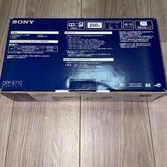 デジタルフォトフレーム SONY DPF-E710 未使用の画像