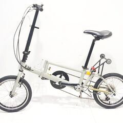 KHS 「ケーエイチエス」 MANHATTAN F-16 2014年モデル 16インチ 折り畳み自転車の画像