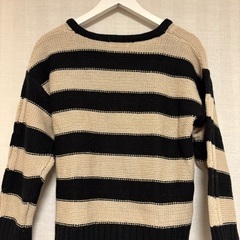 MONFLERボーダーニットの画像