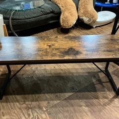 早い者勝ち🚗💨ダイニングセット✨ニトリテーブル幅1200mm奥行き700mm高さ700mmイス幅1000mm奥行き330mm高さ400mmイス幅480mm奥行き510mm高さ740mm茶色•黒の画像