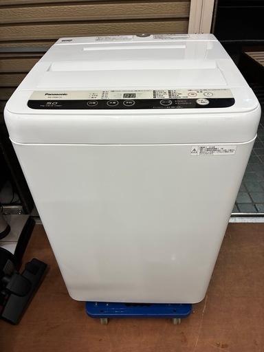 ★5.0Kg★Panasonic パナソニック 2018年製 NA-F50B11C 洗濯機 ※清掃済み