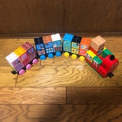 アンパンマン SLマンと123！すうじブロック 箱付きの画像