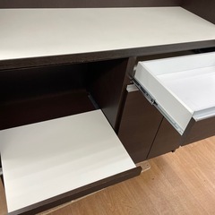 ☆ドリーム荒牧店☆ジモティー割引有☆【クリーニング済み】土井インテリア　2枚扉オープンボードの画像