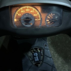 SUZUKI Let’s Ⅱ DX 実働‼️ 廃車証明書、鍵あり！の画像