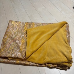 冬用掛け布団カバー（未使用）の画像