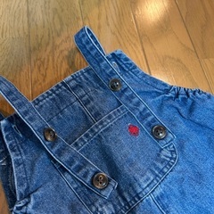 【ポロ】オーバーオール 90cmの画像