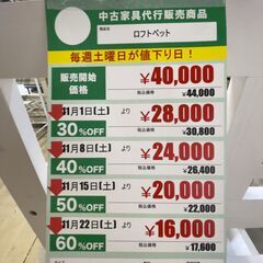 ﾛﾌﾄﾍﾞｯﾄﾞ(No:1272430)の画像