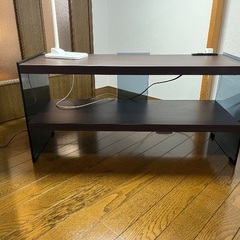 テレビボード&スタンドライトの画像