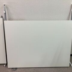 パーテーション　突っ張り　つっぱり　マガジンラック　ホワイト　の画像