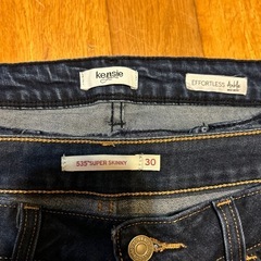 サイズ30 リーバイス&ケンジースキニーパンツ
の画像