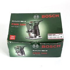 トリマー ルーター BOSCH ボッシュ PMR500 替刃付き 不具合なしの画像