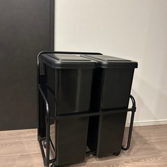 ニトリ　ゴミ箱　ダストワゴン　未使用の画像