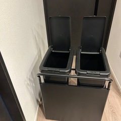 ニトリ　ゴミ箱　ダストワゴン　未使用の画像