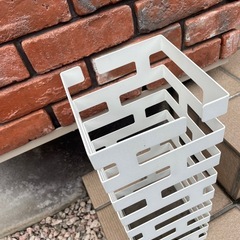 傘立て　ホワイト　オシャレの画像