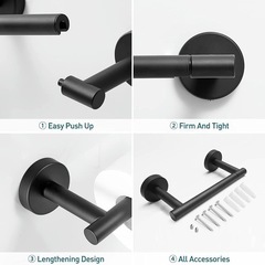 トイレットペーパーホルダー 紙巻器 SUS304 ステンレススチールの画像