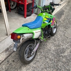 走行5500km KSR-2 MX080B 始動確認済 書類付 原付二種 空冷2スト 旧車 KSR80 KSR2 (CB50NS1モンキーKS80KSR110)の画像