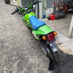 走行5500km KSR-2 MX080B 始動確認済 書類付 原付二種 空冷2スト 旧車 KSR80 KSR2 (CB50NS1モンキーKS80KSR110)の画像