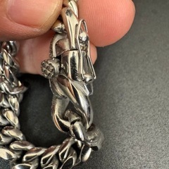 ステンレス　喜平ネックレス　60センチの画像