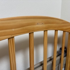 KATOJI ベビーベッド　ハイポジション　
ナチュラルの画像