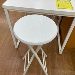 ☆ドリーム荒牧店☆ジモティー割引有☆【クリーニング済み】ニトリ　デスク&折りたたみチェアの画像