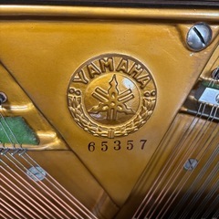 【ヤマハ木目中古ピアノ】ピアノ調律すぴあなーとの画像