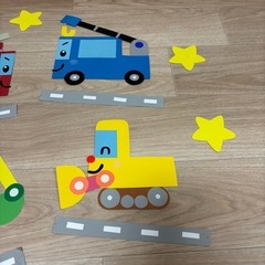 【決まりました】miさま　保育　環境壁面　乗り物の画像