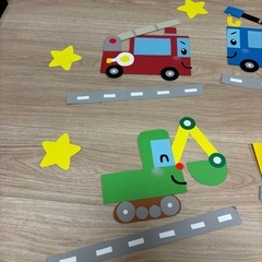 【決まりました】miさま　保育　環境壁面　乗り物の画像