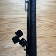 ロール式ゲート 幅最大300cm 高さ86cm ブラックの画像