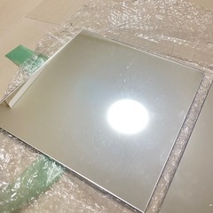 鏡　ミラー　正方形　ウォールミラー　26cm×26cmcmの画像