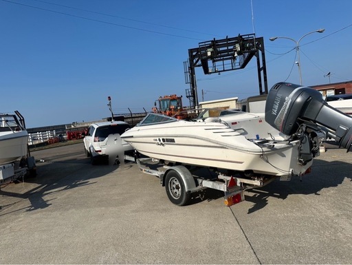 船、トレーラー、船外機全てセット